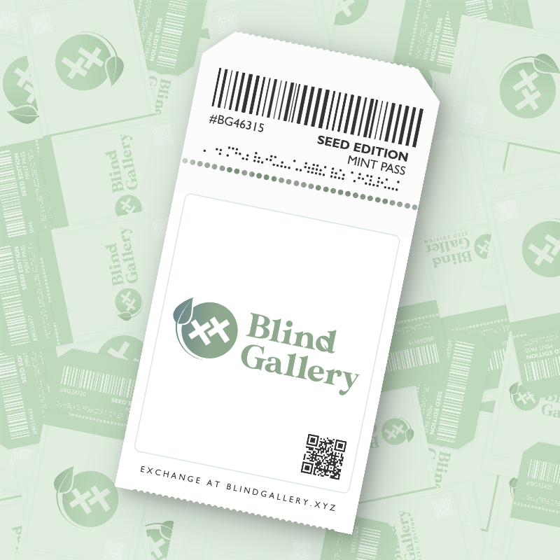 Blind Gallery Mint Pass (Seed Edition) #756