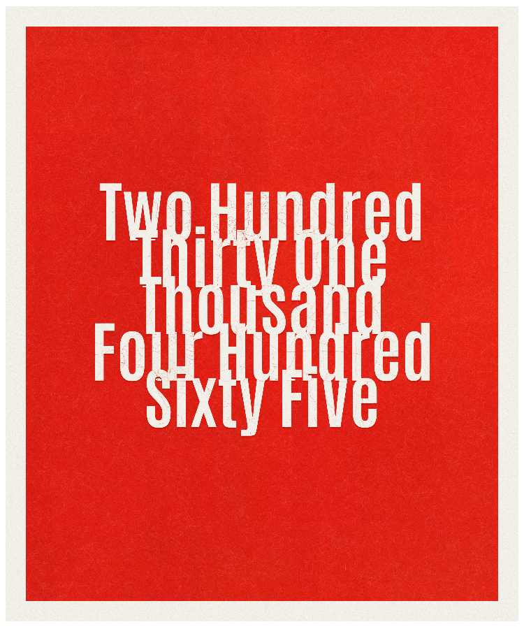 Count #231465