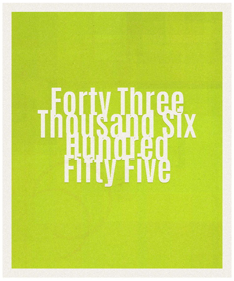 Count #43655