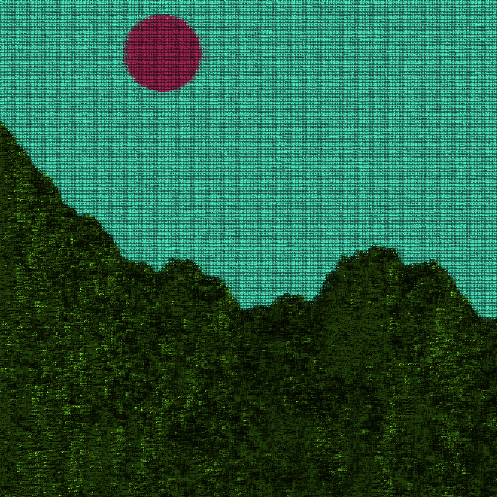 Classic generative landscape V2 #39