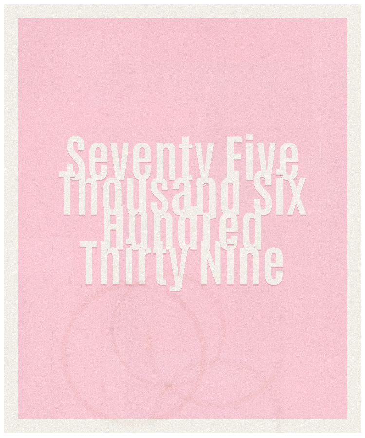 Count #75639