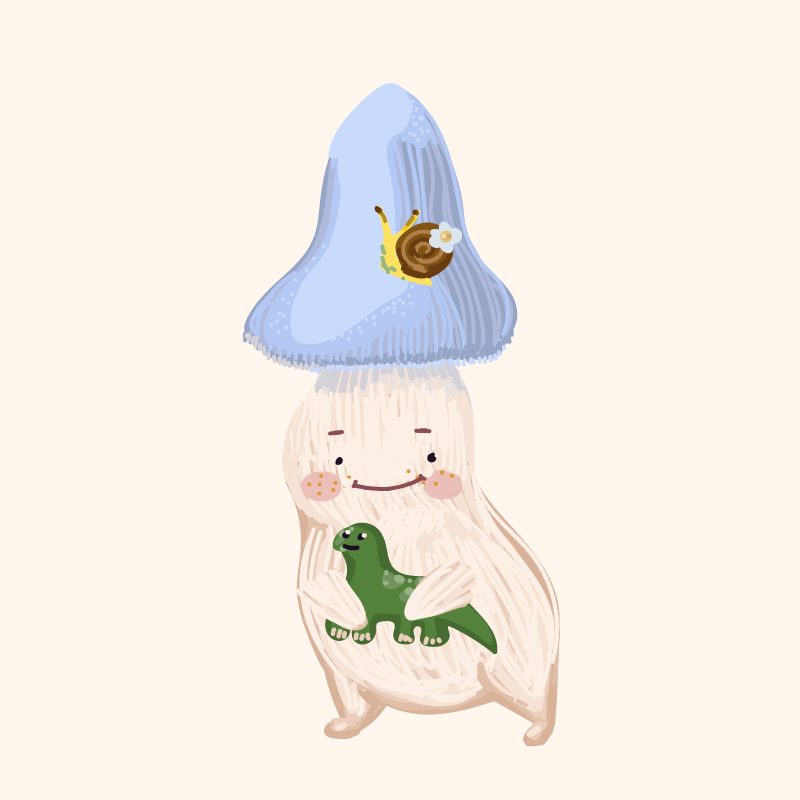 Cute Mushrooms Forest Guys #45