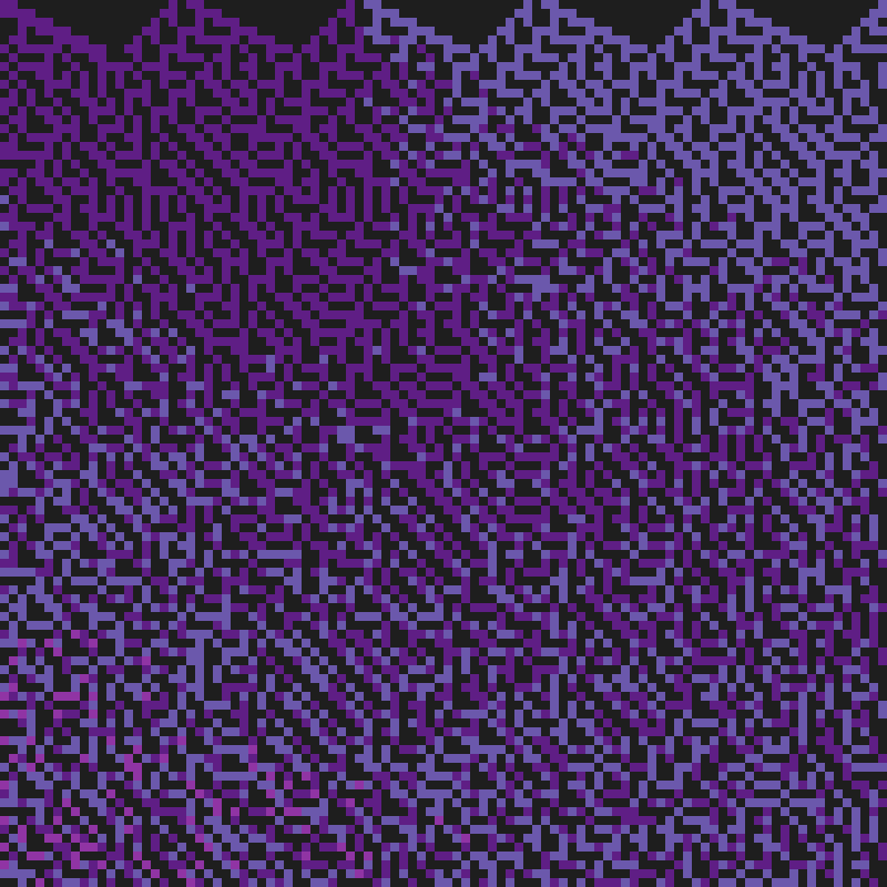 Colored Elementary Cellular Automaton #330