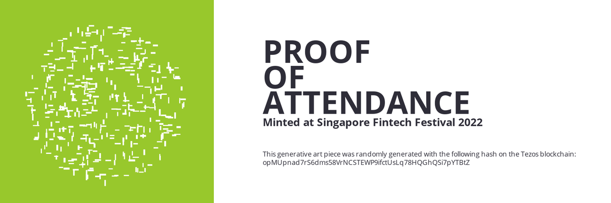 SFF2022 Proof of Attendance Token #1670