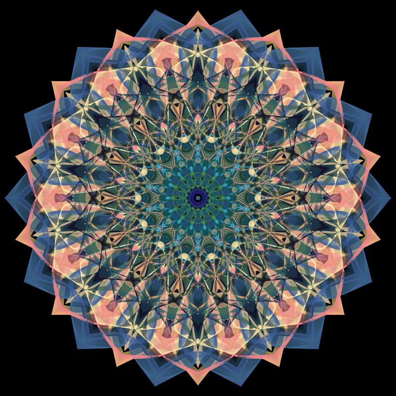 Morphing Mandala - #fxhashturnsone charity #47