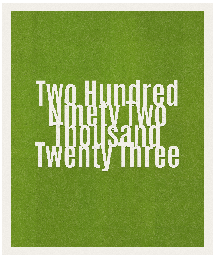 Count #292023
