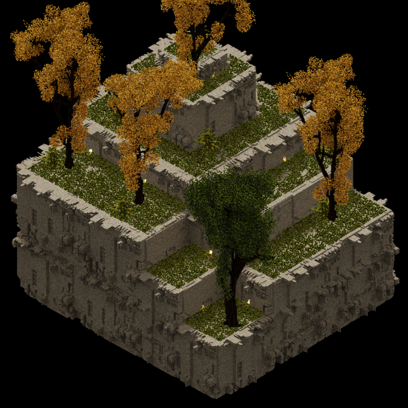 Voxel Temple #38