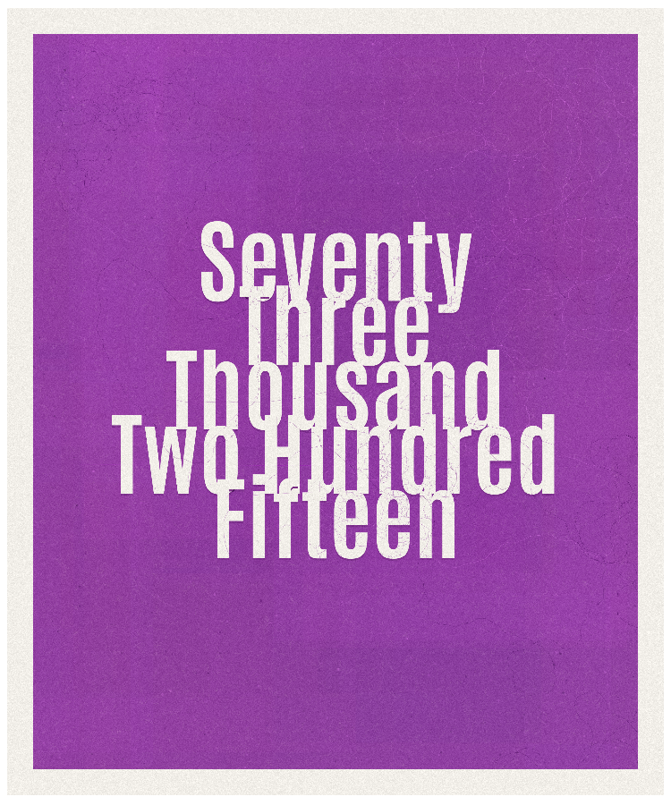 Count #73215
