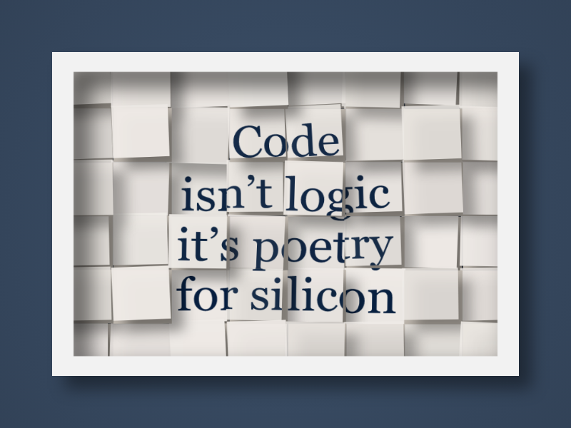 The Metaphor Machine #16549