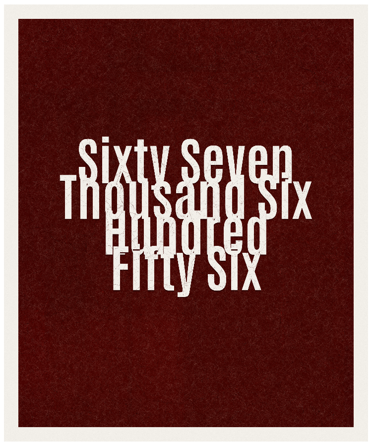 Count #67656