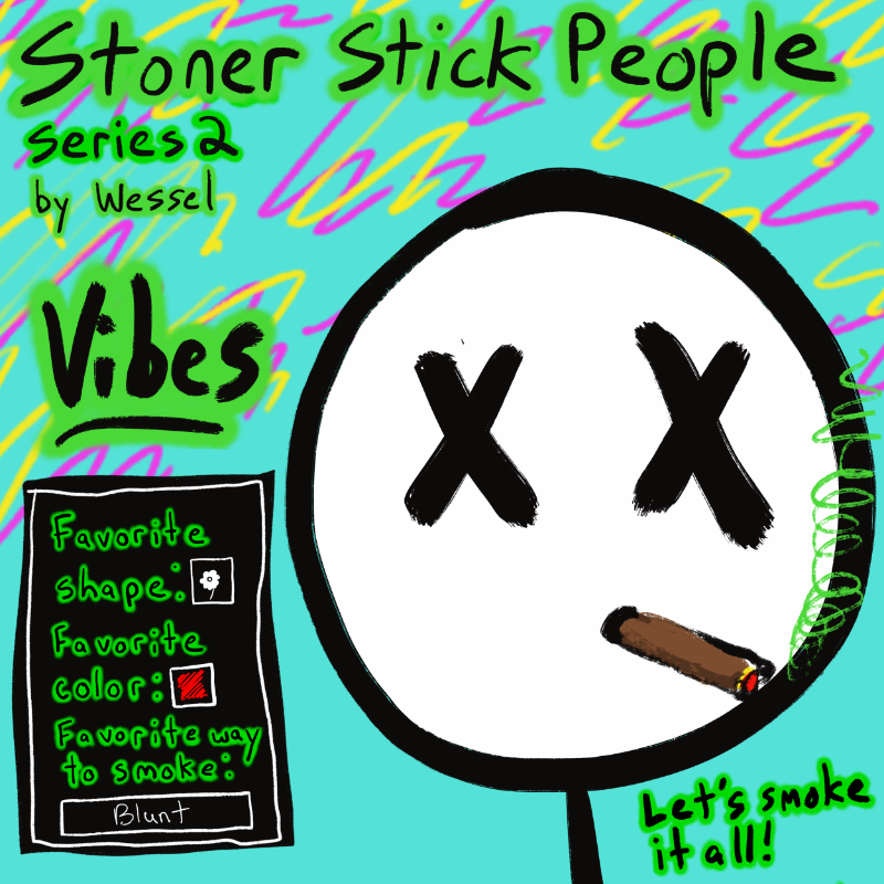 Stoner Stick People Series 2 #60