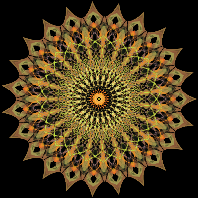 Morphing Mandala - #fxhashturnsone charity #7