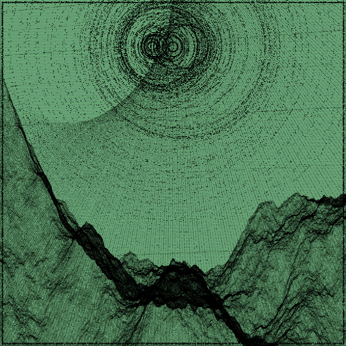 Surreal classic generative landscape #72