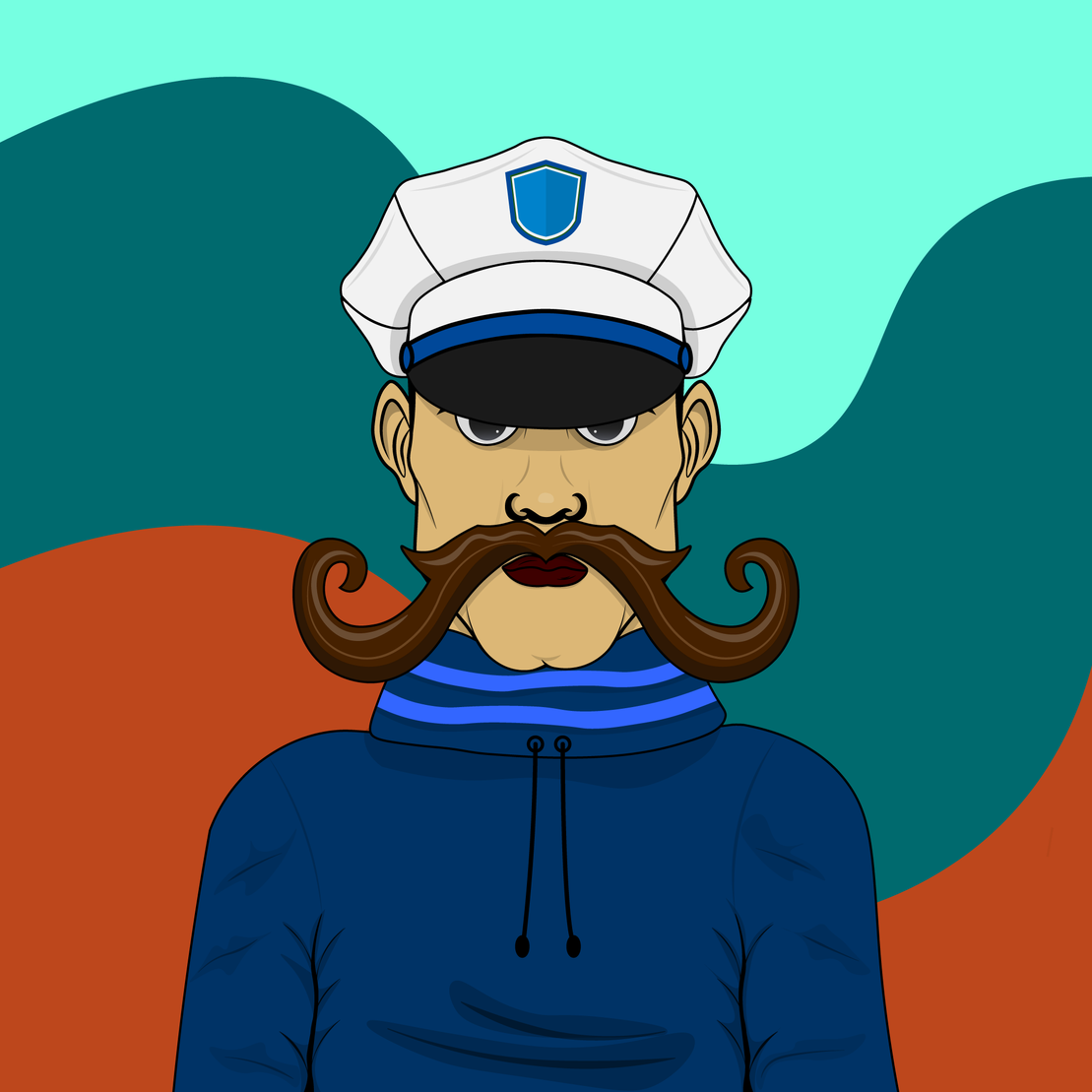 Mustachioed #75