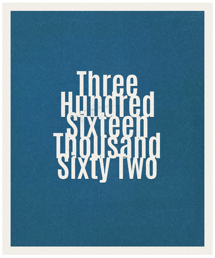 Count #316062