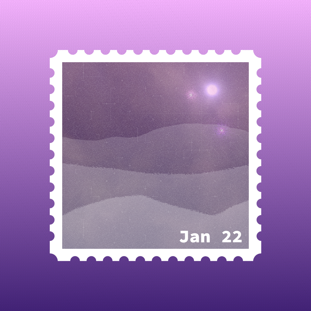 January 2022 stamp #36