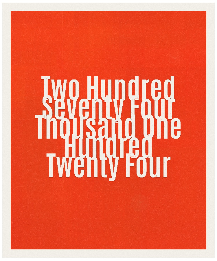 Count #274124