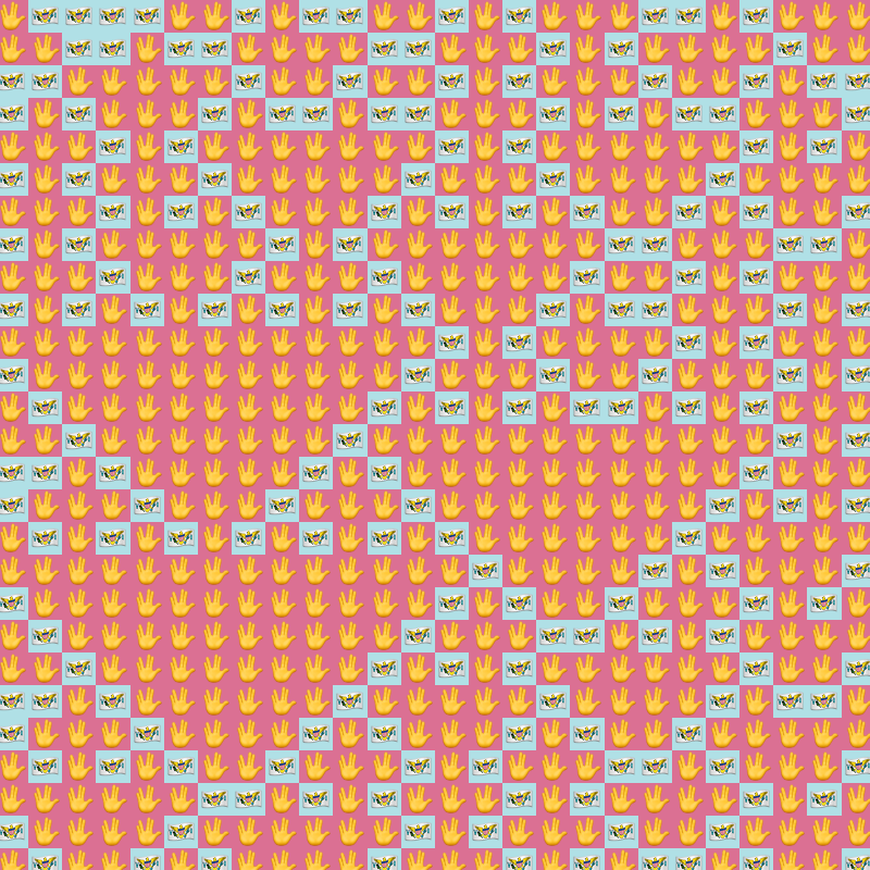 Elementary Cellular Emoji Automata #67