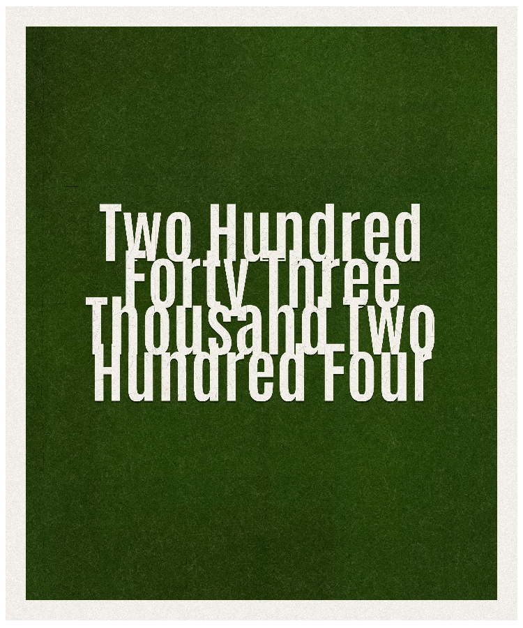 Count #243204