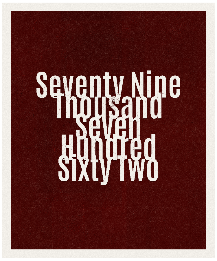 Count #79762
