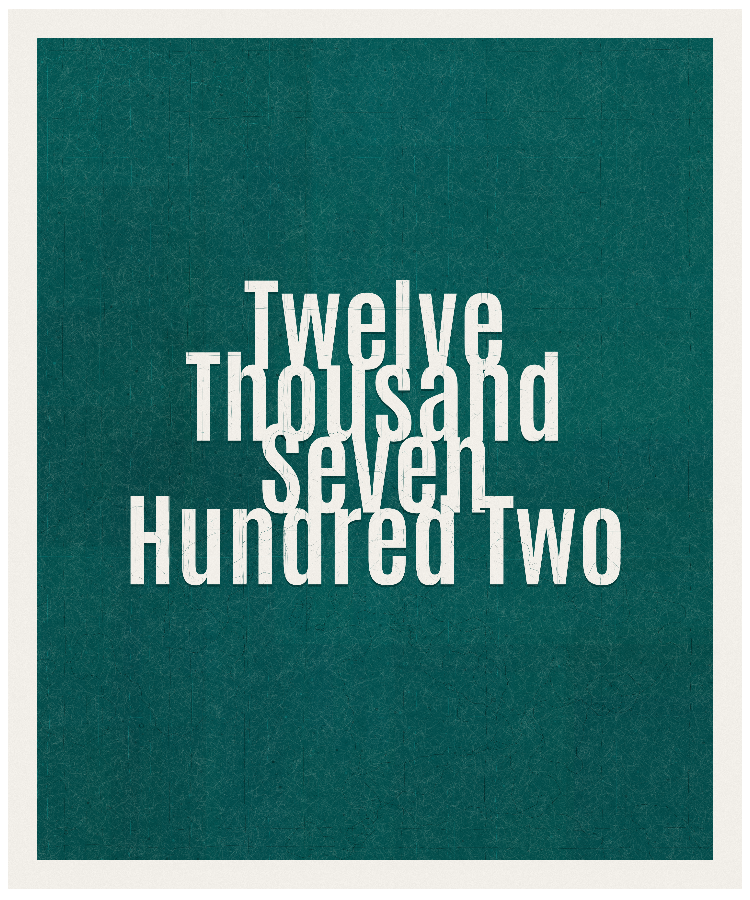 Count #12702