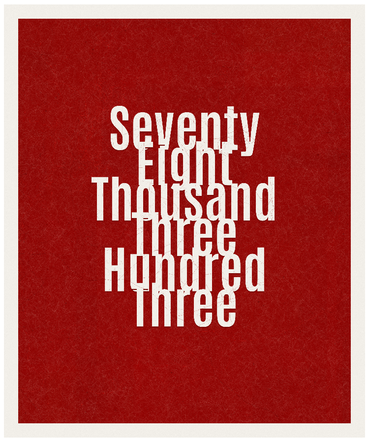 Count #78303