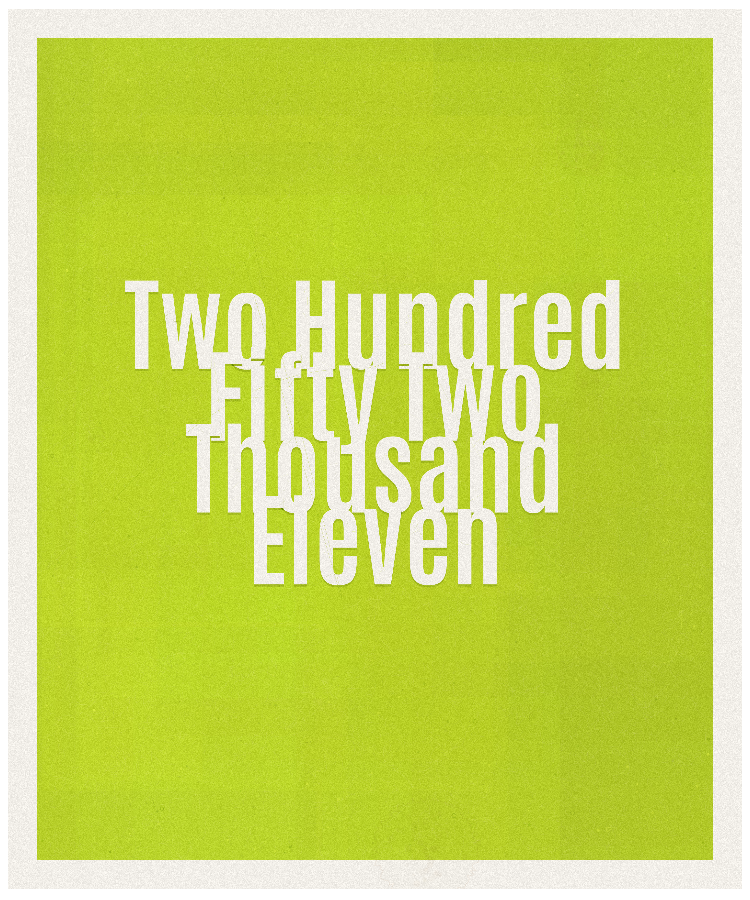 Count #252011