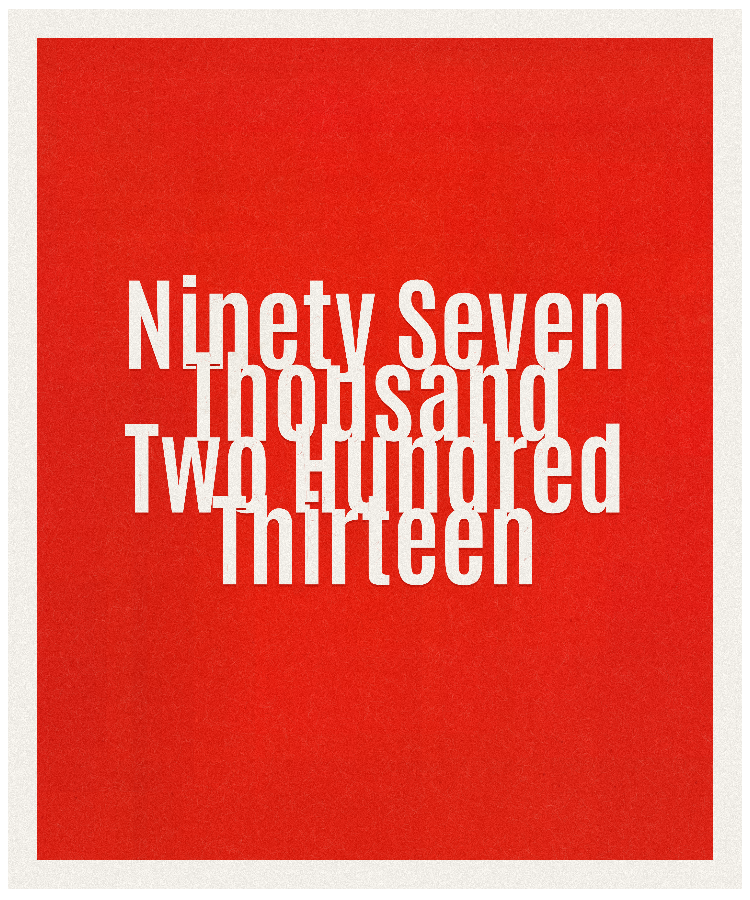 Count #97213