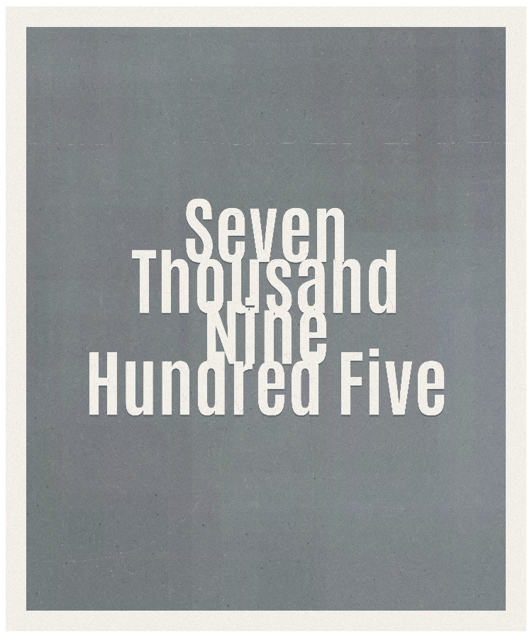 Count #7905