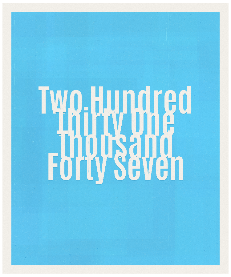 Count #231047