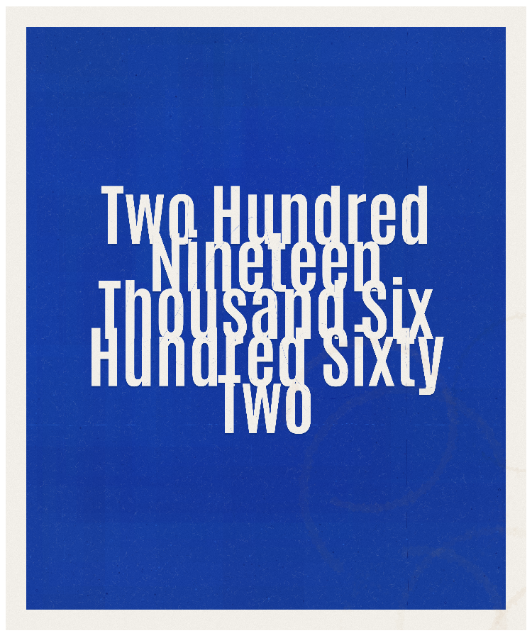 Count #219662