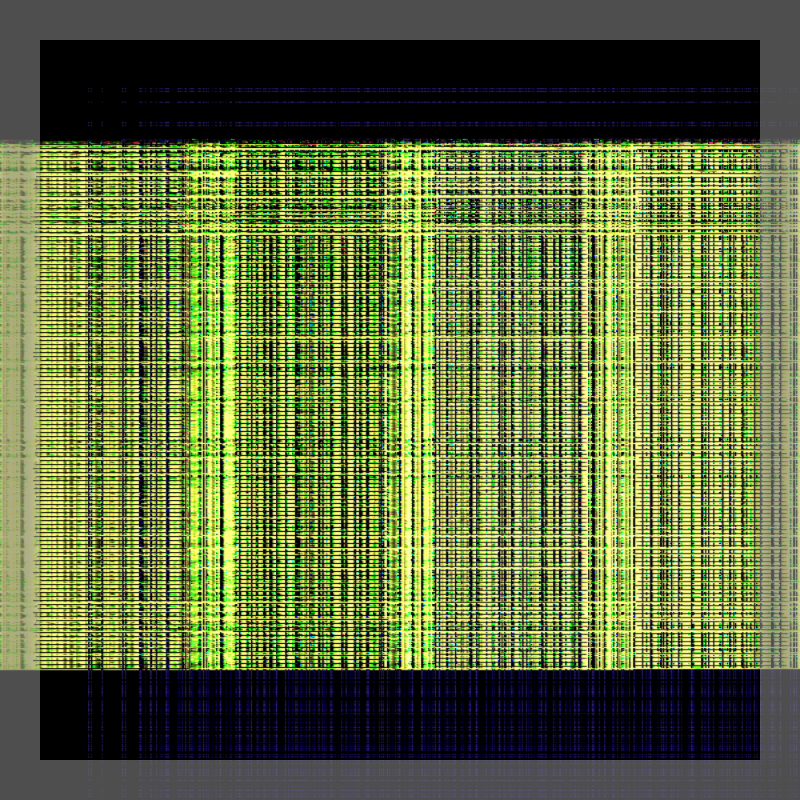 Digital Grid Burn #2