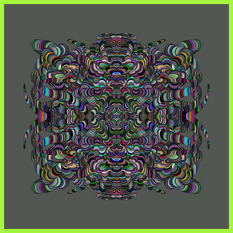 Symmetric Perlinized Ellipse #1