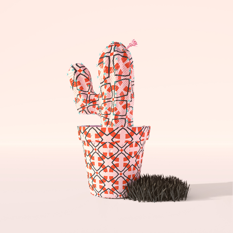 3D Crypto Cacti #38