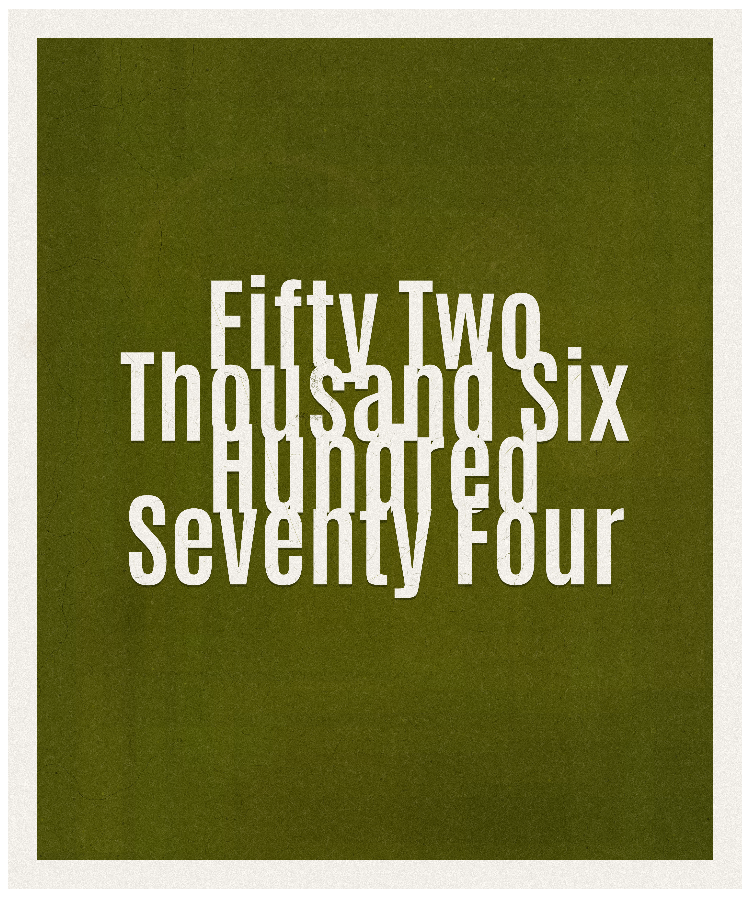 Count #52674