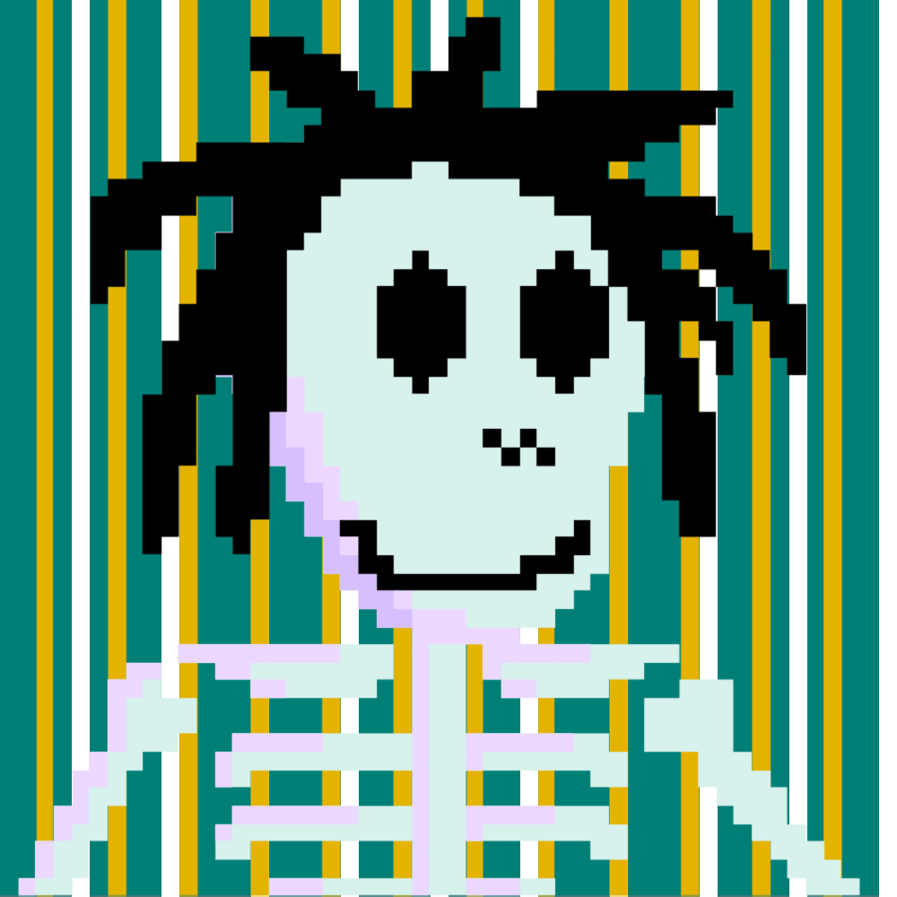 PIXEL SKULLETTI 1 #76