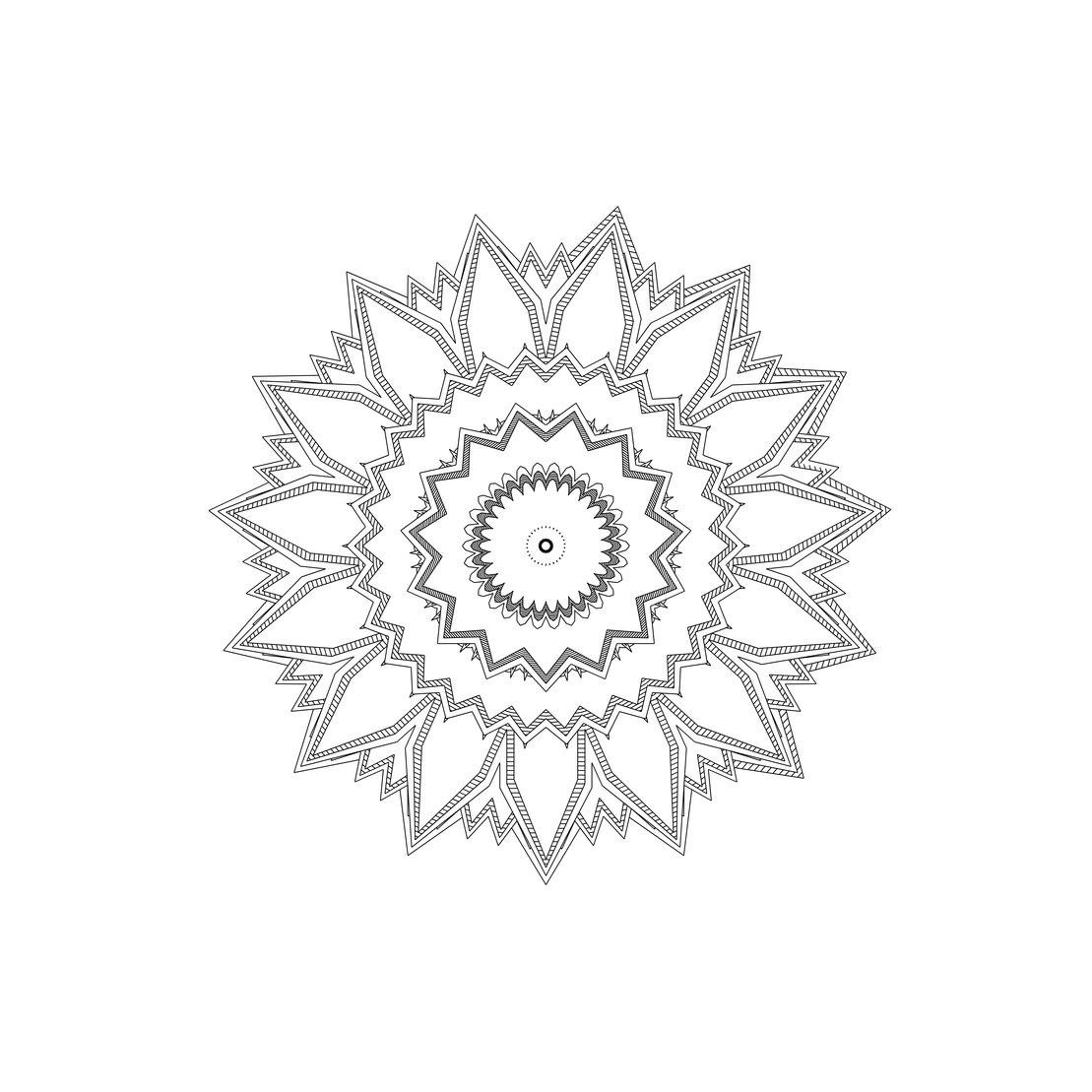 LL21 Mandala #726