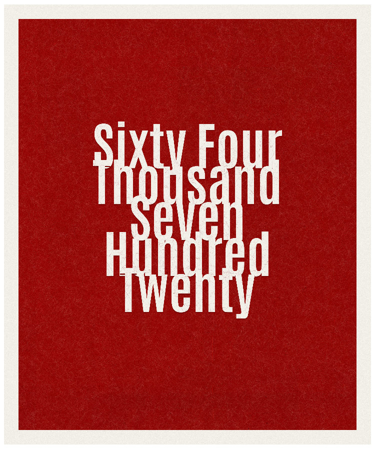 Count #64720