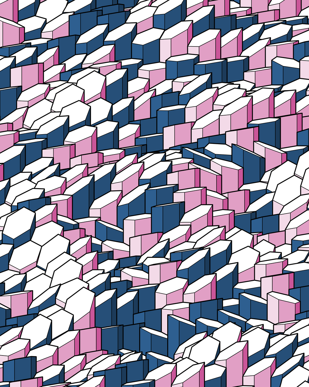 Hexagones Landscape #24