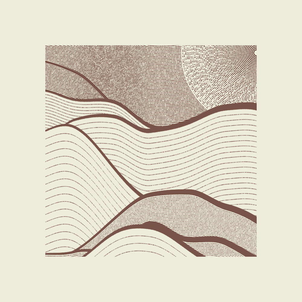 One color sketch #8