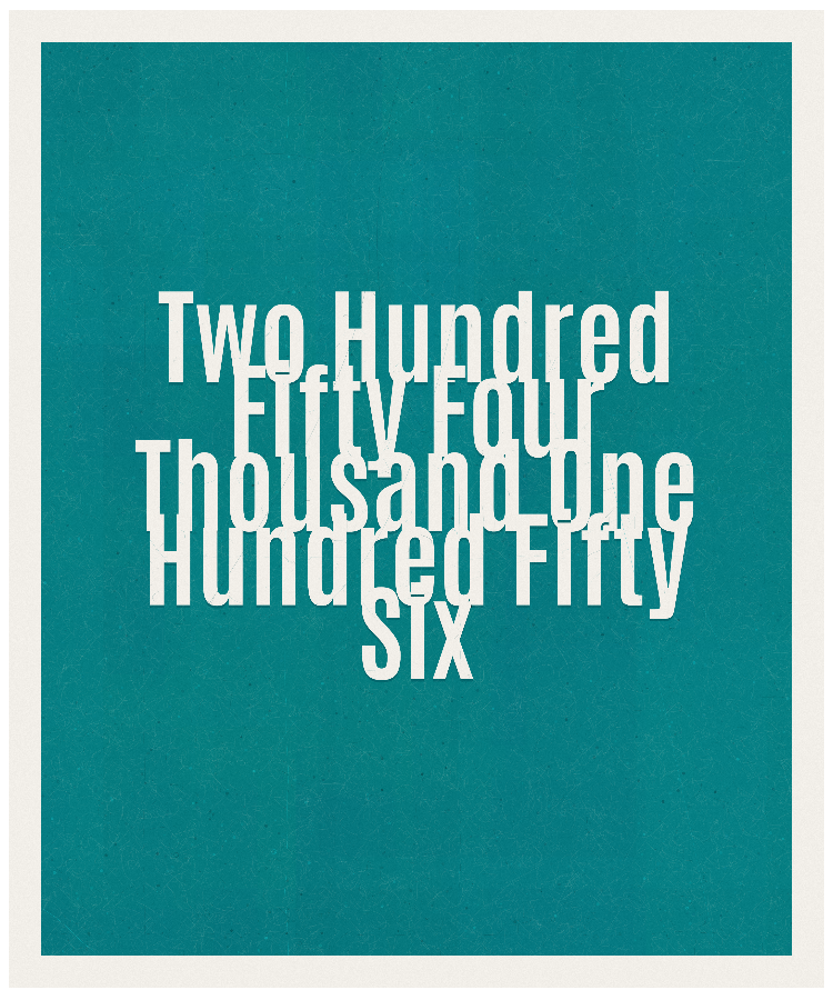 Count #254156