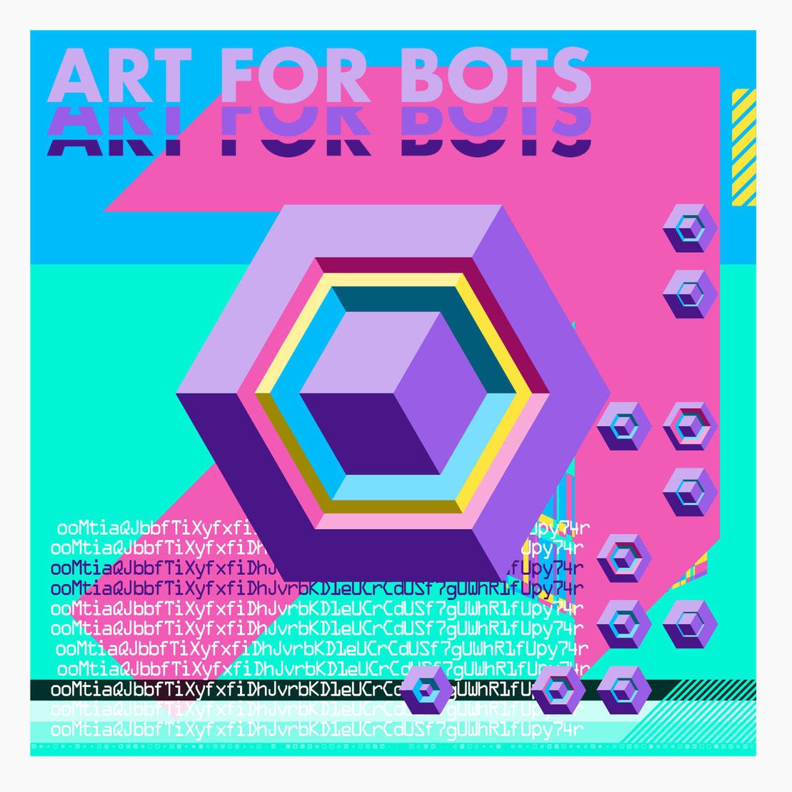 Hexagones - Art forBots forHumans forPrint #11