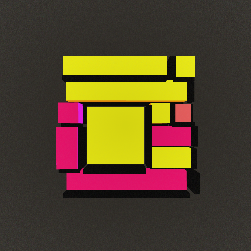 Mondrian3D #44