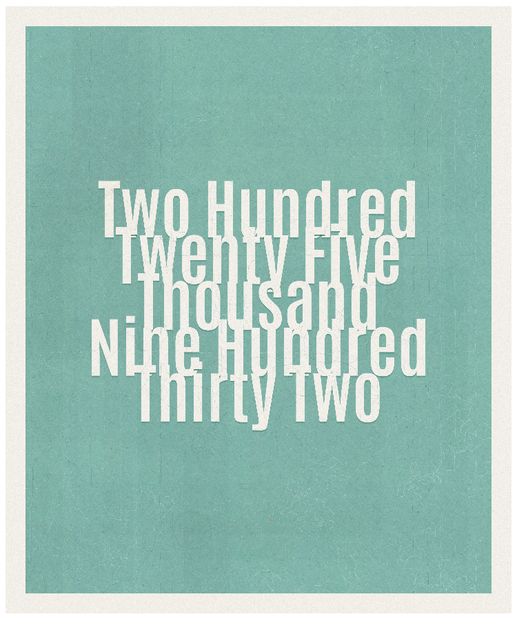 Count #225932