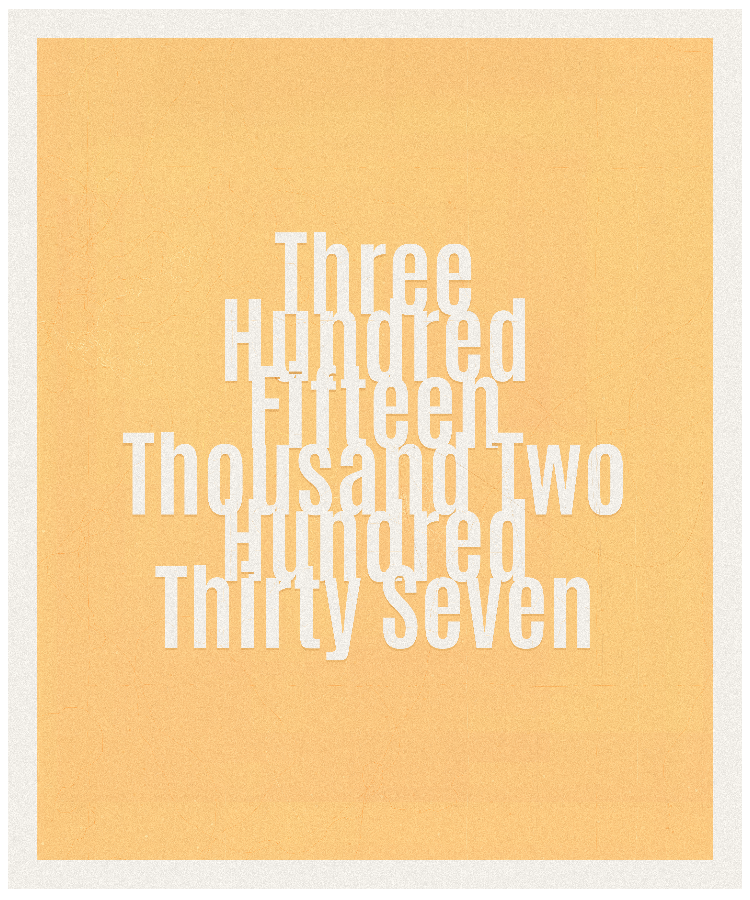 Count #315237