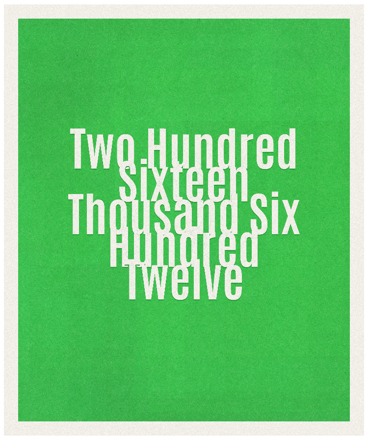 Count #216612