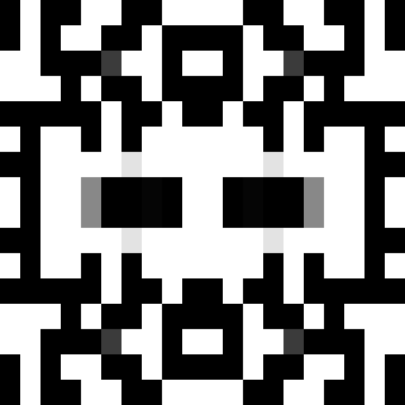 QR Glyphs Invaders #9