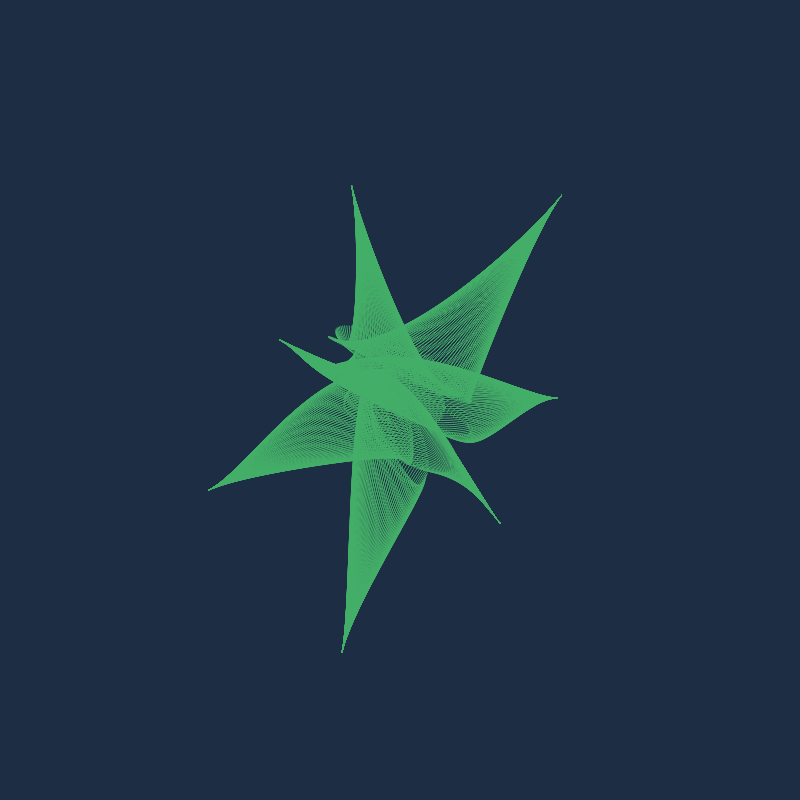 Bezier Stars #13