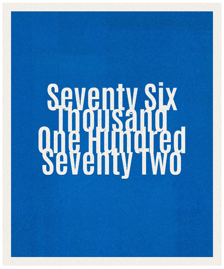 Count #76172
