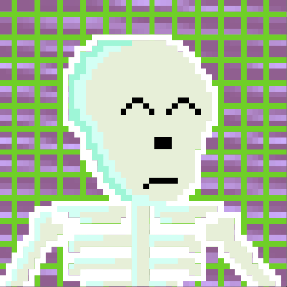 PIXEL SKULLETTI 1 #94